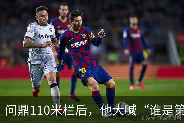 问鼎110米栏后，他大喊“谁是第一？中国！”