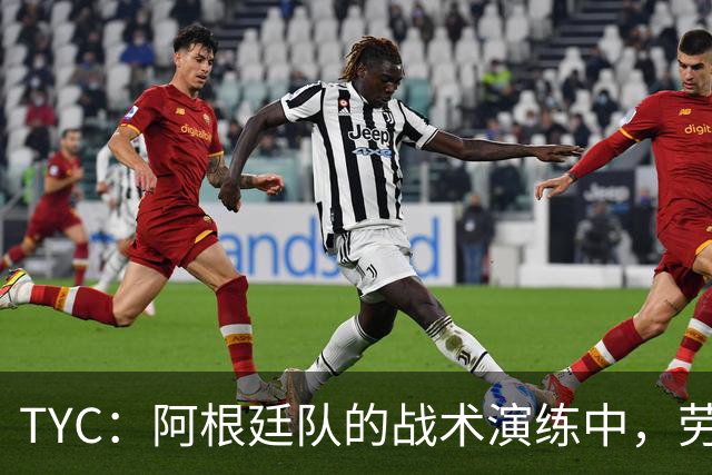 TYC：阿根廷队的战术演练中，劳塔罗与阿尔瓦雷斯在锋线搭档